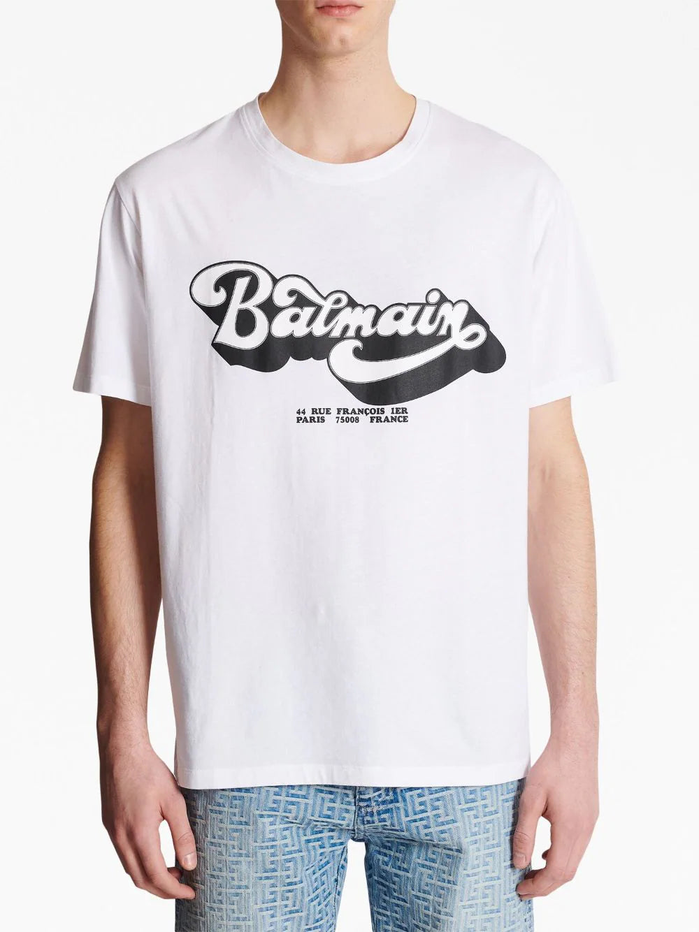 Balmain 70s logo-print T-shirt