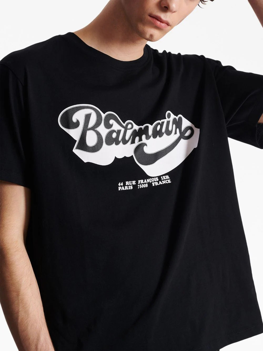 Balmain 70s logo-print T-shirt
