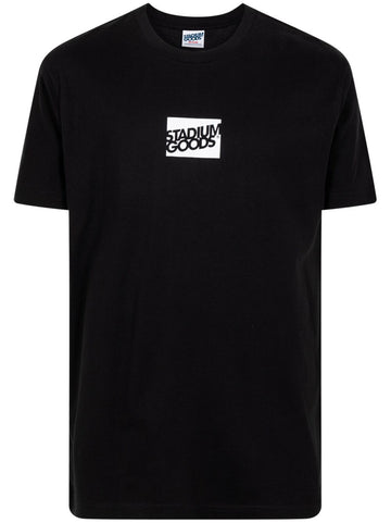 STADIUM GOODS® Boxed Tilt logo "Black" T-shirt