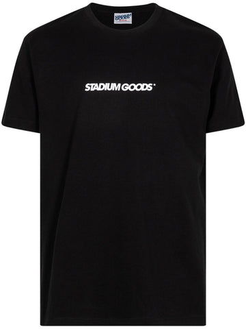 STADIUM GOODS® Horizontal Logo "Black" crew-neck T-shirt