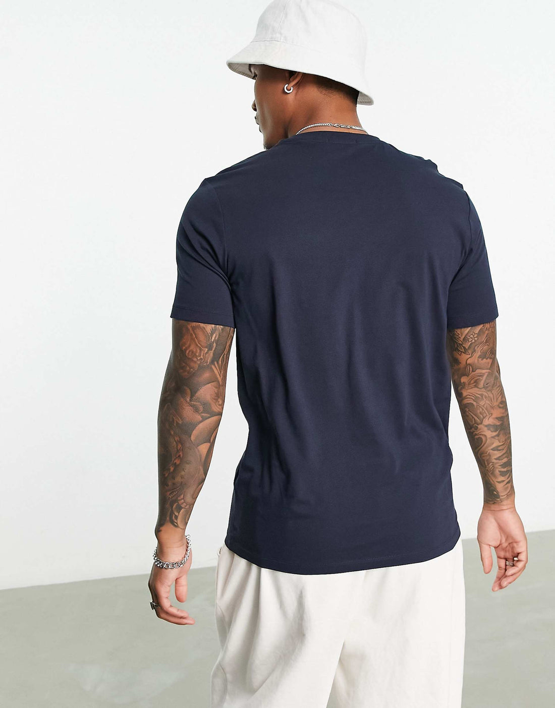 Dulivio logo t-shirt in navy