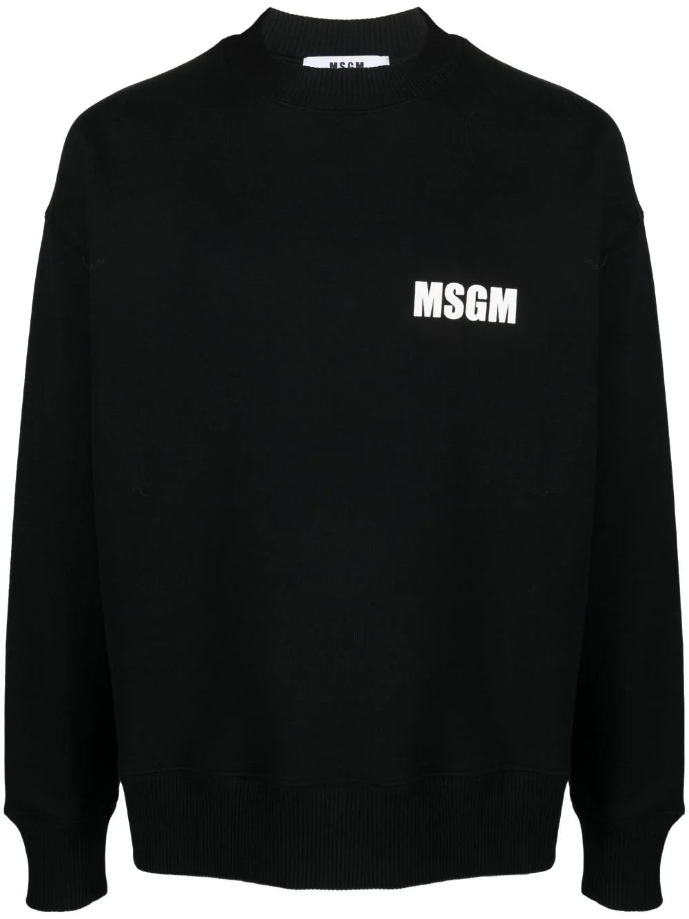 MSGM logo-print crew-neck sweatshirt