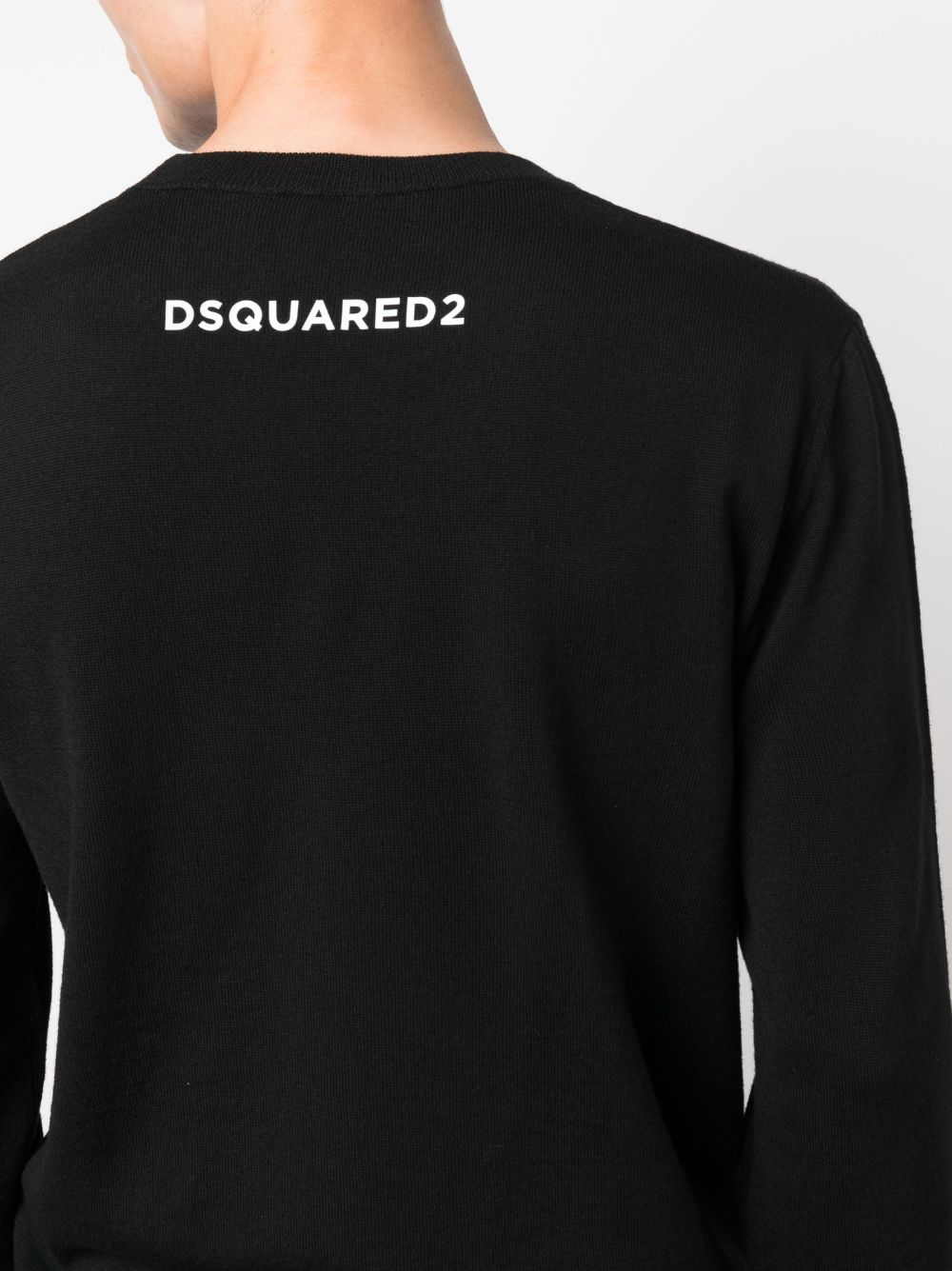 Manchester city logo-print black sweatshirt