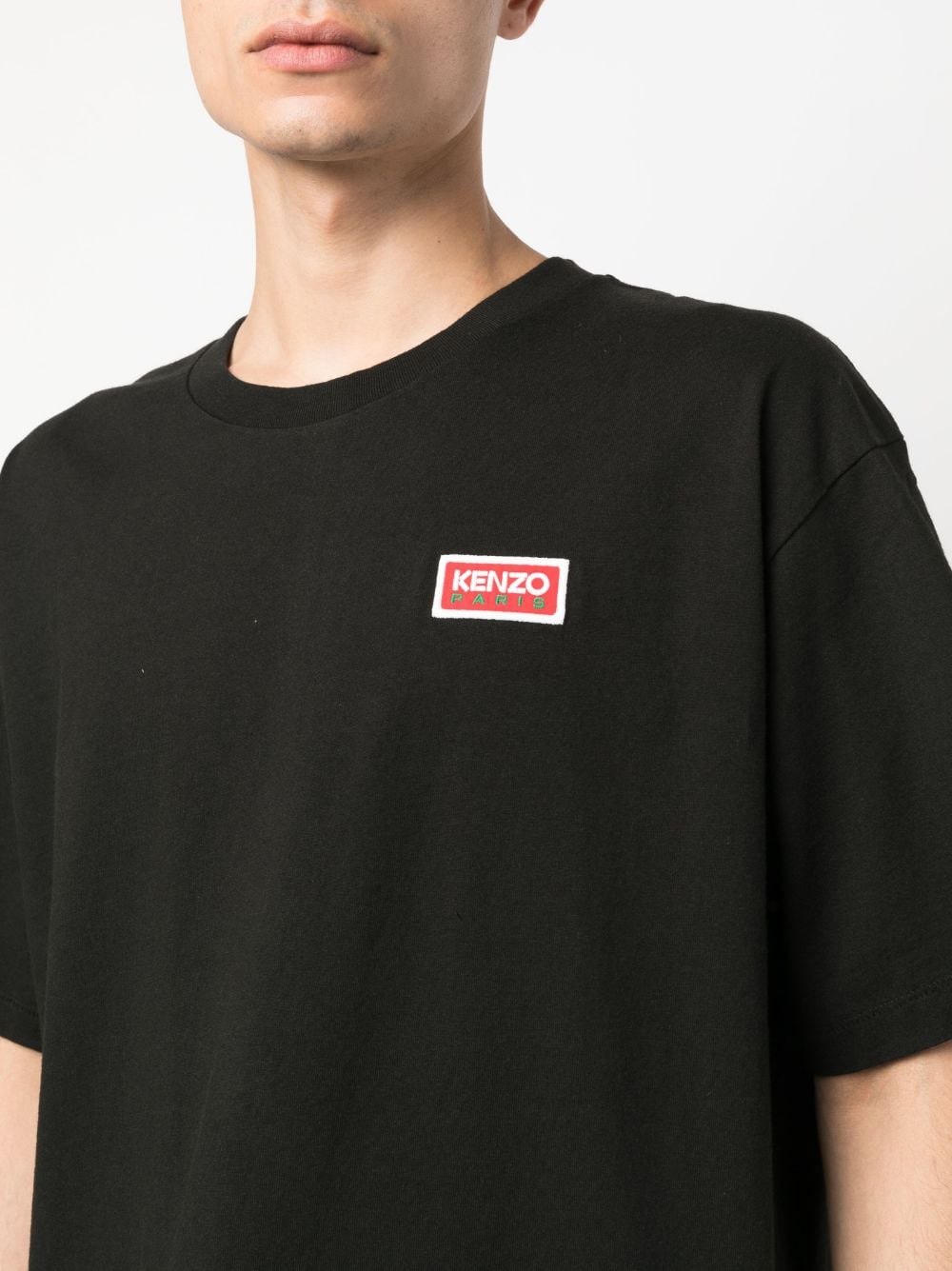 Kenzo Paris-print cotton Oversized T-shirt