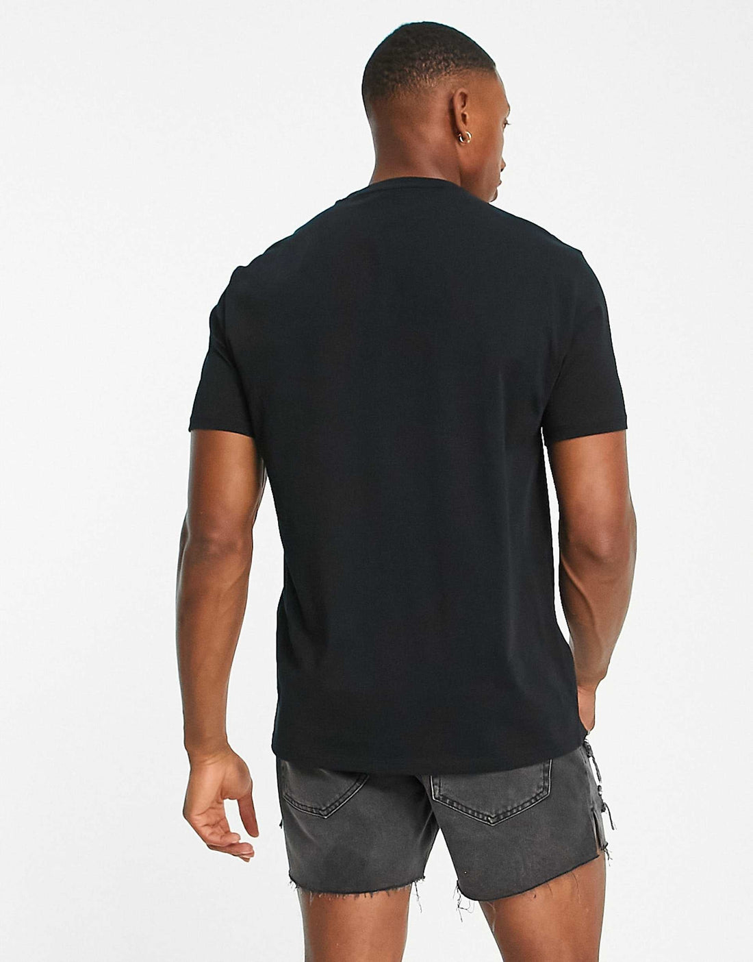 Exchange box logo t-shirt in black