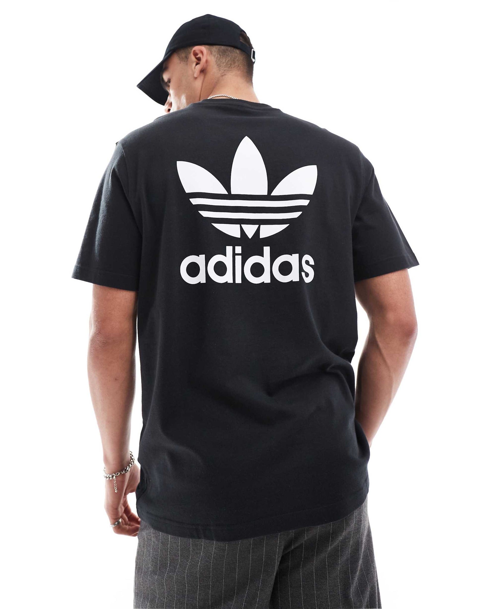 Originals trefoil t-shirt in black