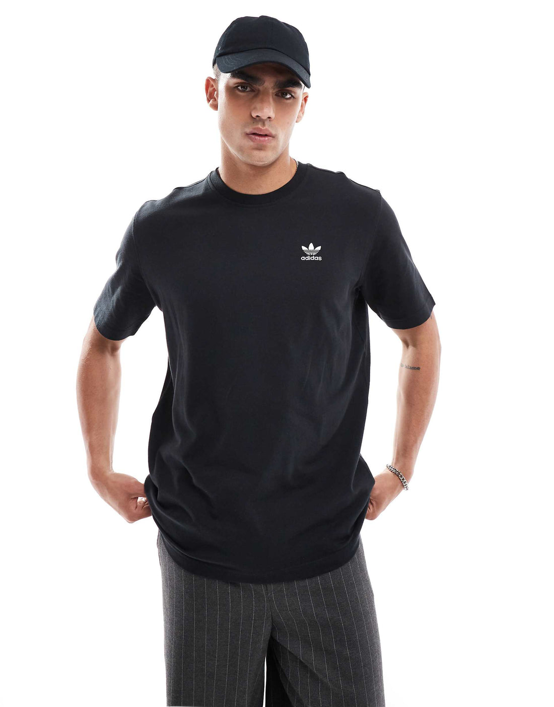 Originals trefoil t-shirt in black