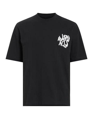 Men's Black Oversized T-Shirt