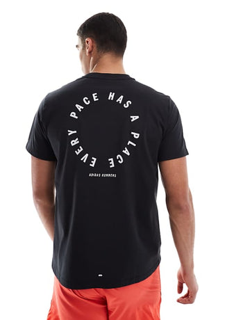 Running Own The Run t-shirt in black