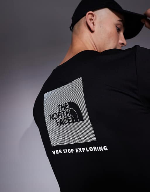 TNF Training 24/7 Box NSE backprint t-shirt in black