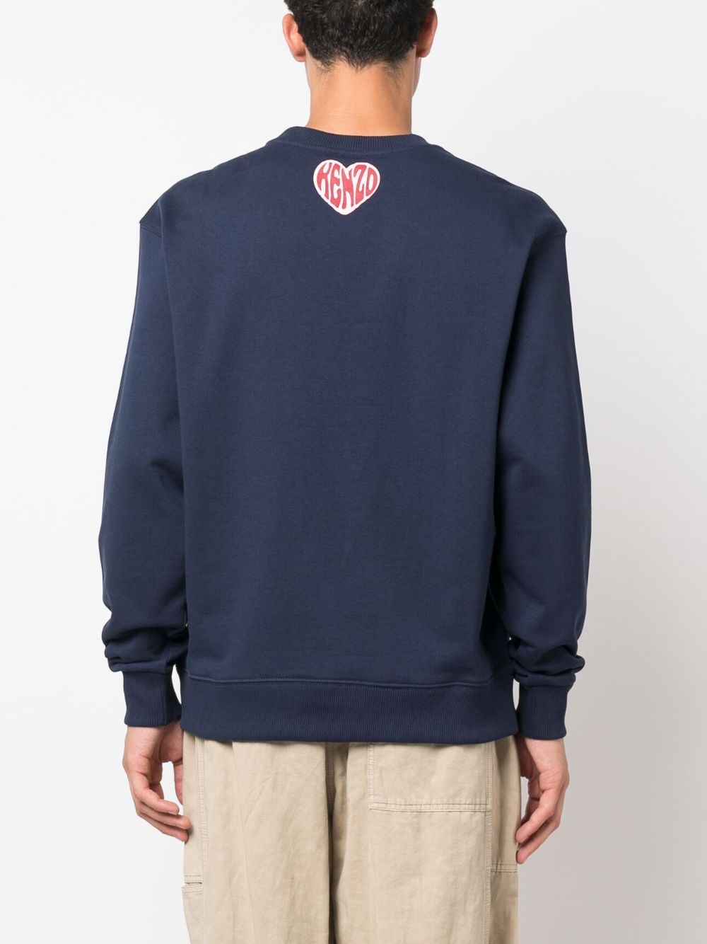 Heart Shaped Logo printed Sweatshirt