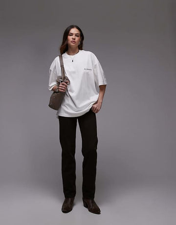 Stylish Underground oversized t-shirt in white