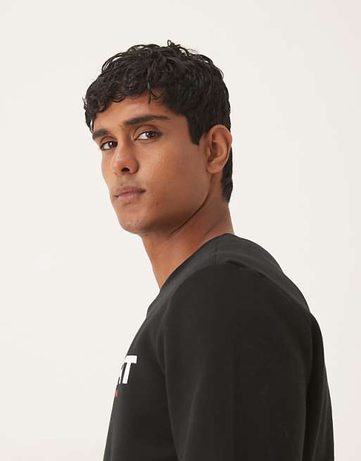 Polo Ralph Lauren Sports Capsule crew neck logo sweatshirt in black