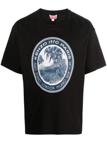 Kenzo graphic-print cotton oversized T-shirt