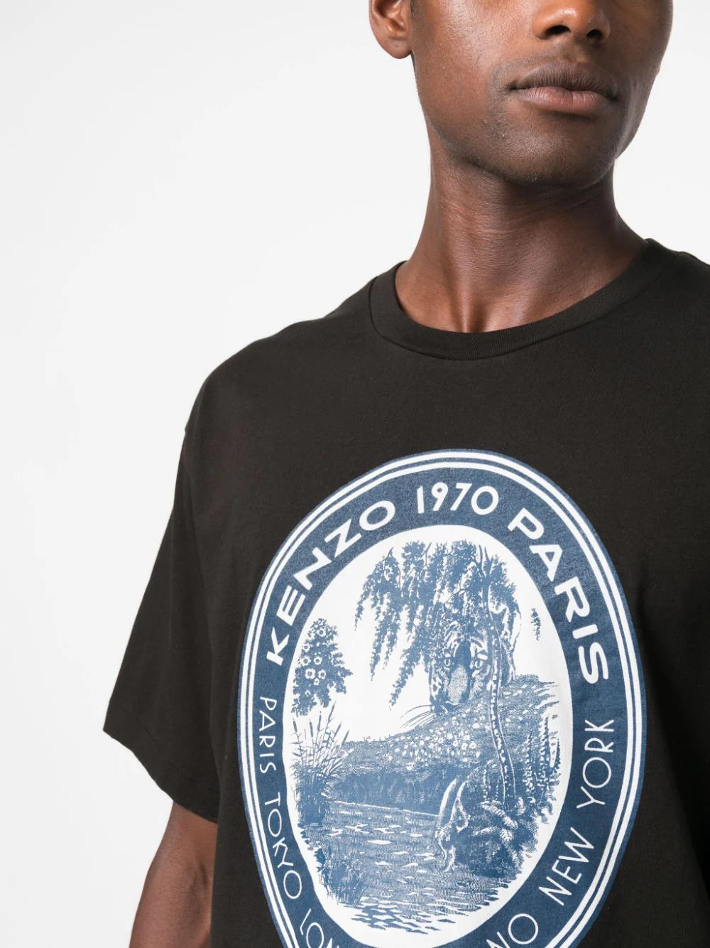 Kenzo graphic-print cotton oversized T-shirt