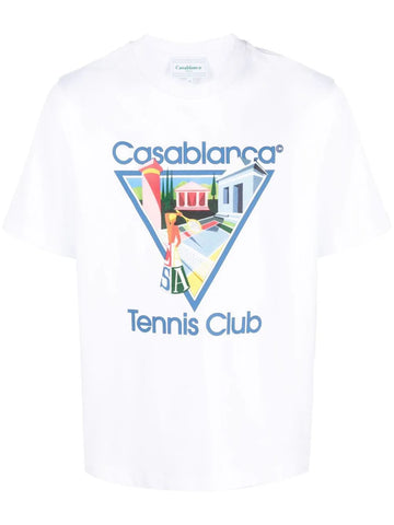 Casablanca La Joueuse pure cotton T-shirt