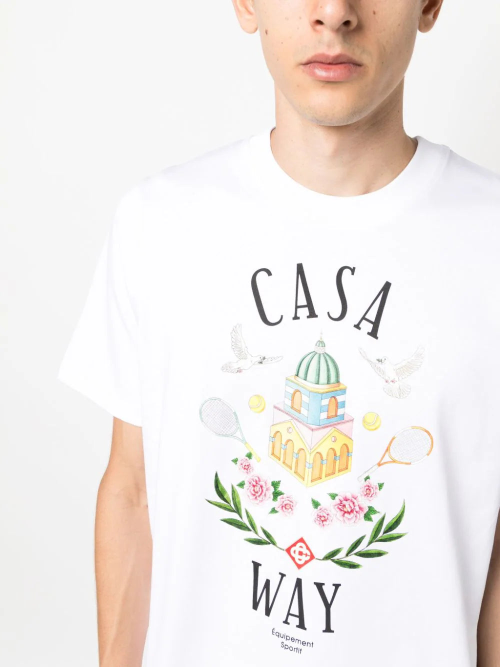 Casablanca Casa Way pre cotton T-shirt
