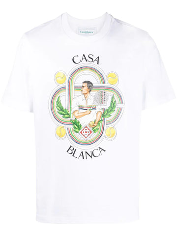 Casablanca Le Joueur cotton T-Shirt