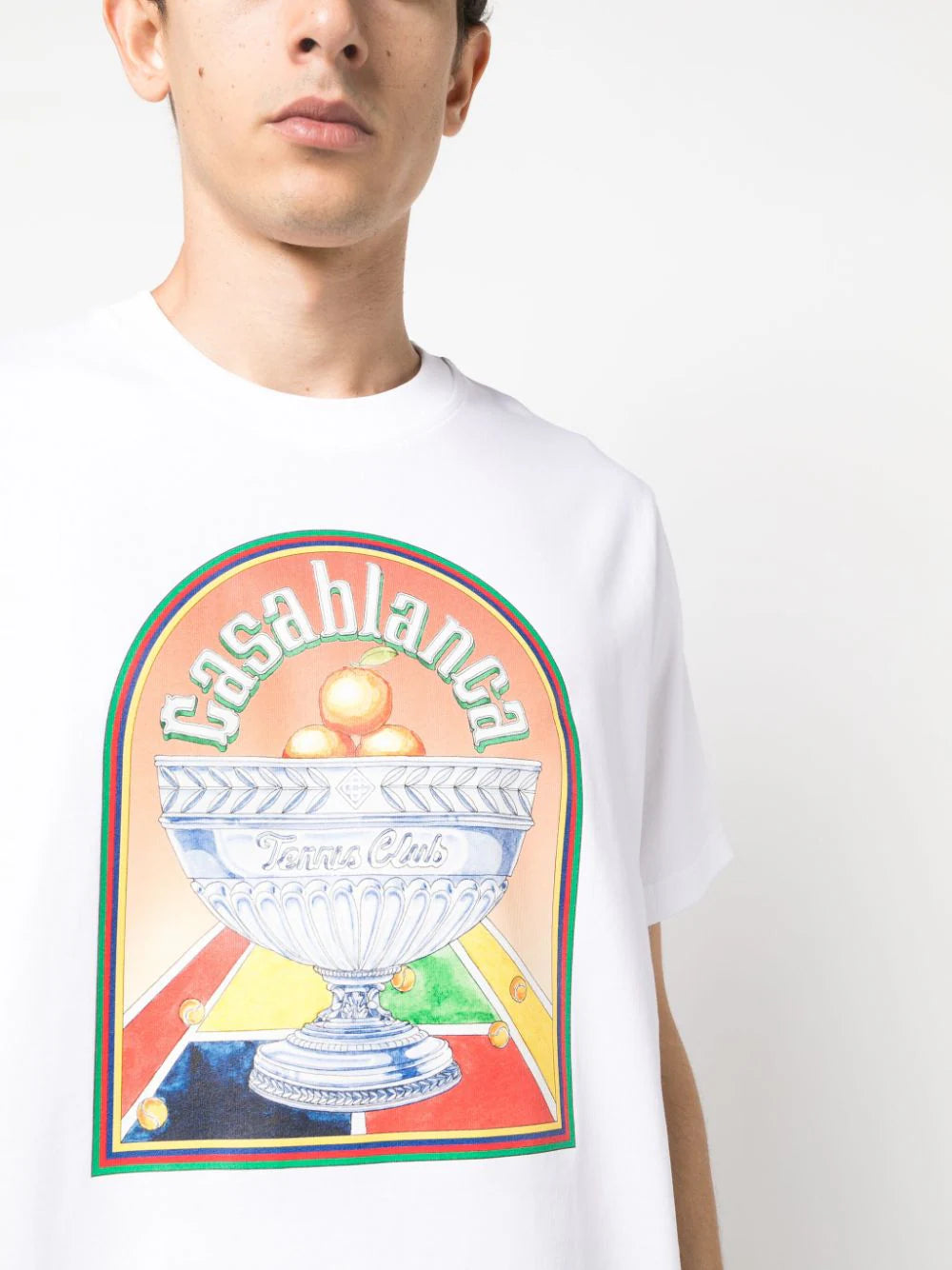 Casablanca Terrain D'Orange pure-cotton T-shirt