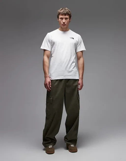 TNF Mountain Sketch backprint t-shirt in white