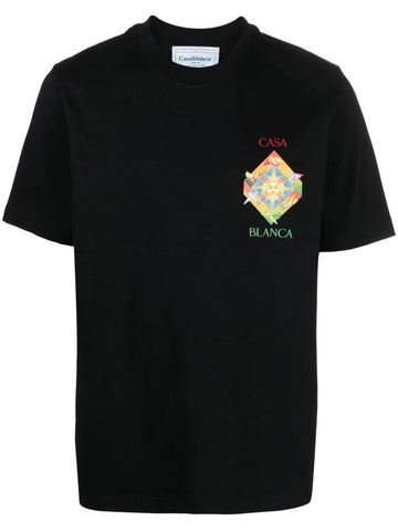 Casablanca logo-print cotton T-shirt