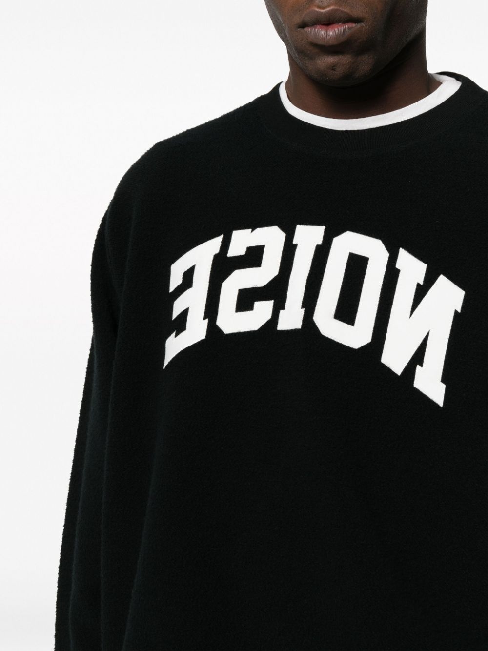 Undercover slogan-print cotton sweatshirt