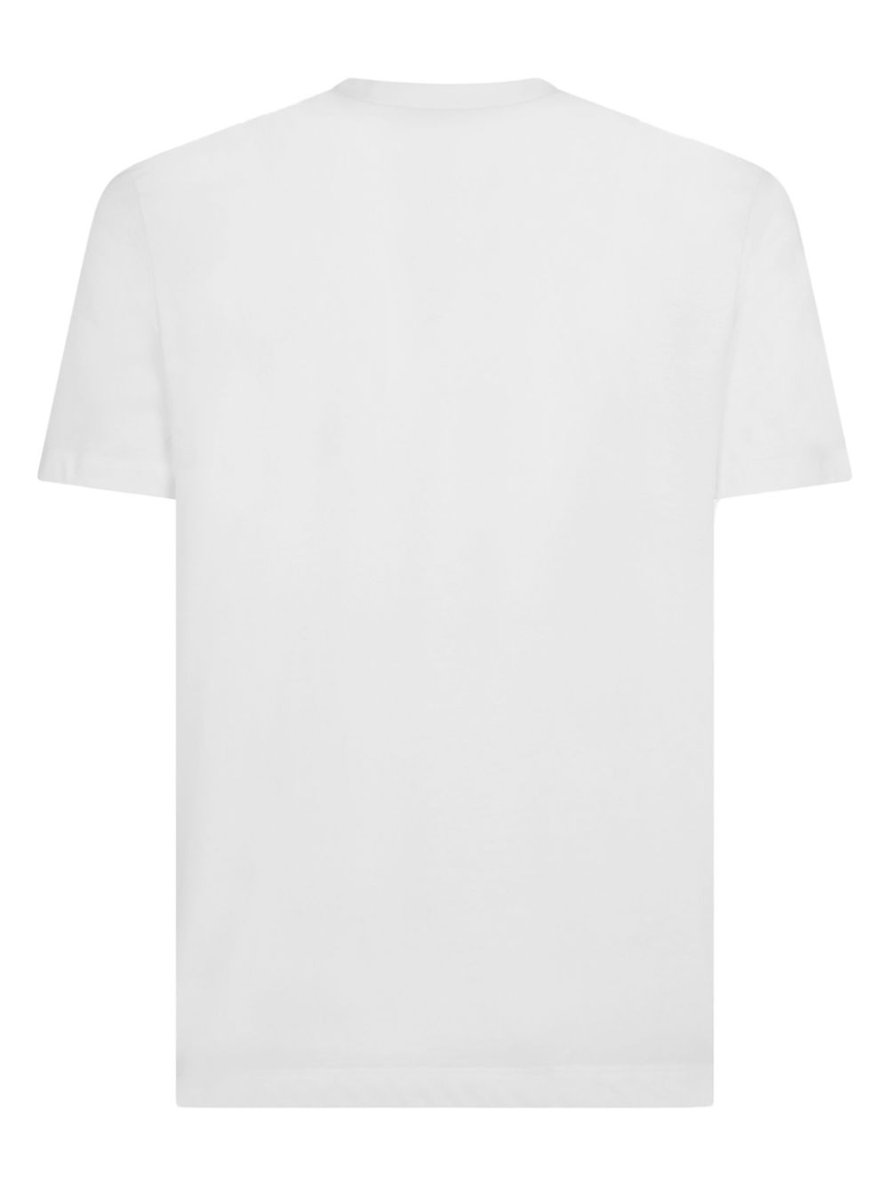 Graphic-print cotton white T-shirt