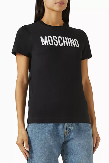 Follow Us Logo-print T-shirt in Cotton