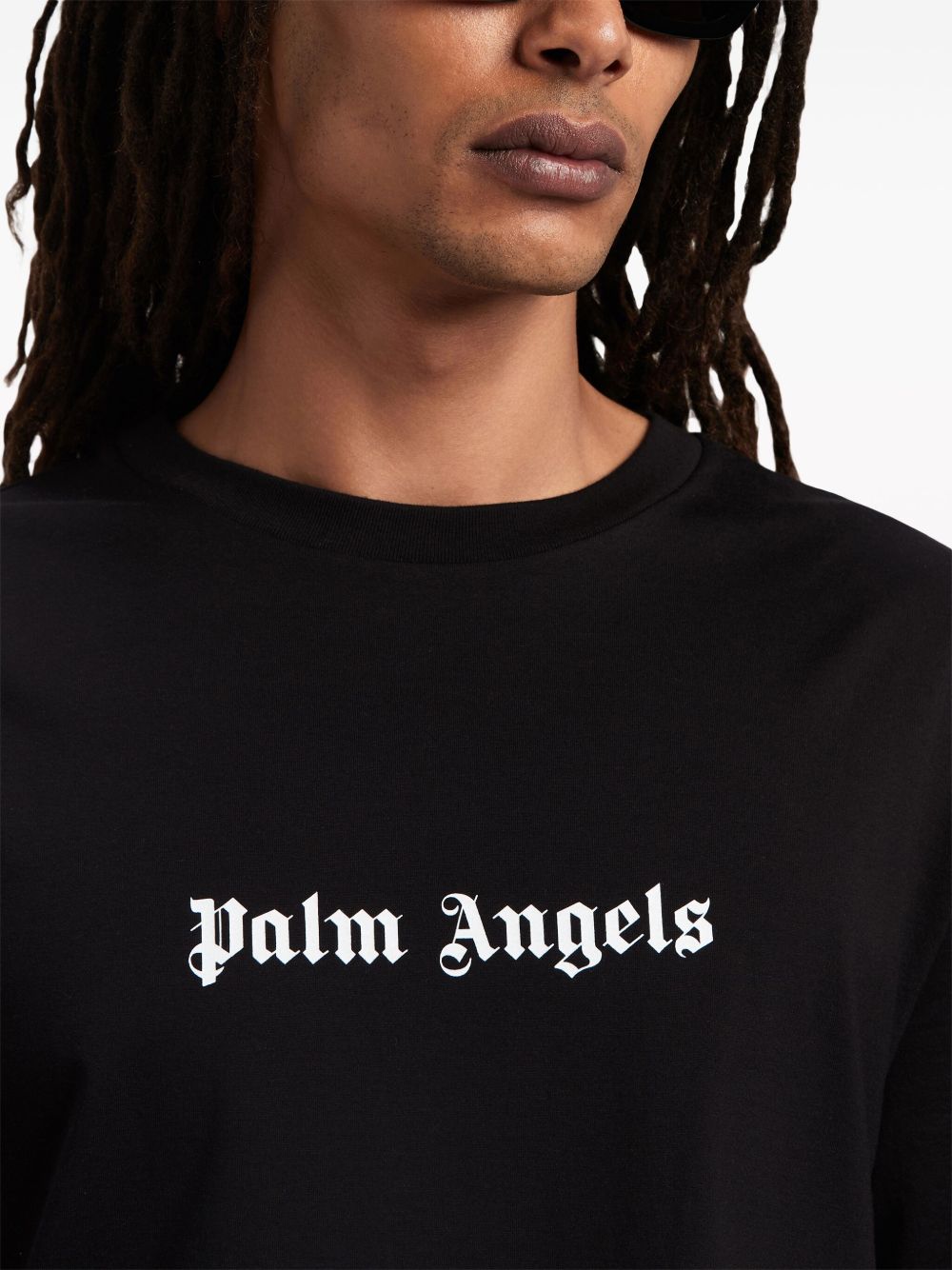 Angels logo-print cotton oversized T-shirt