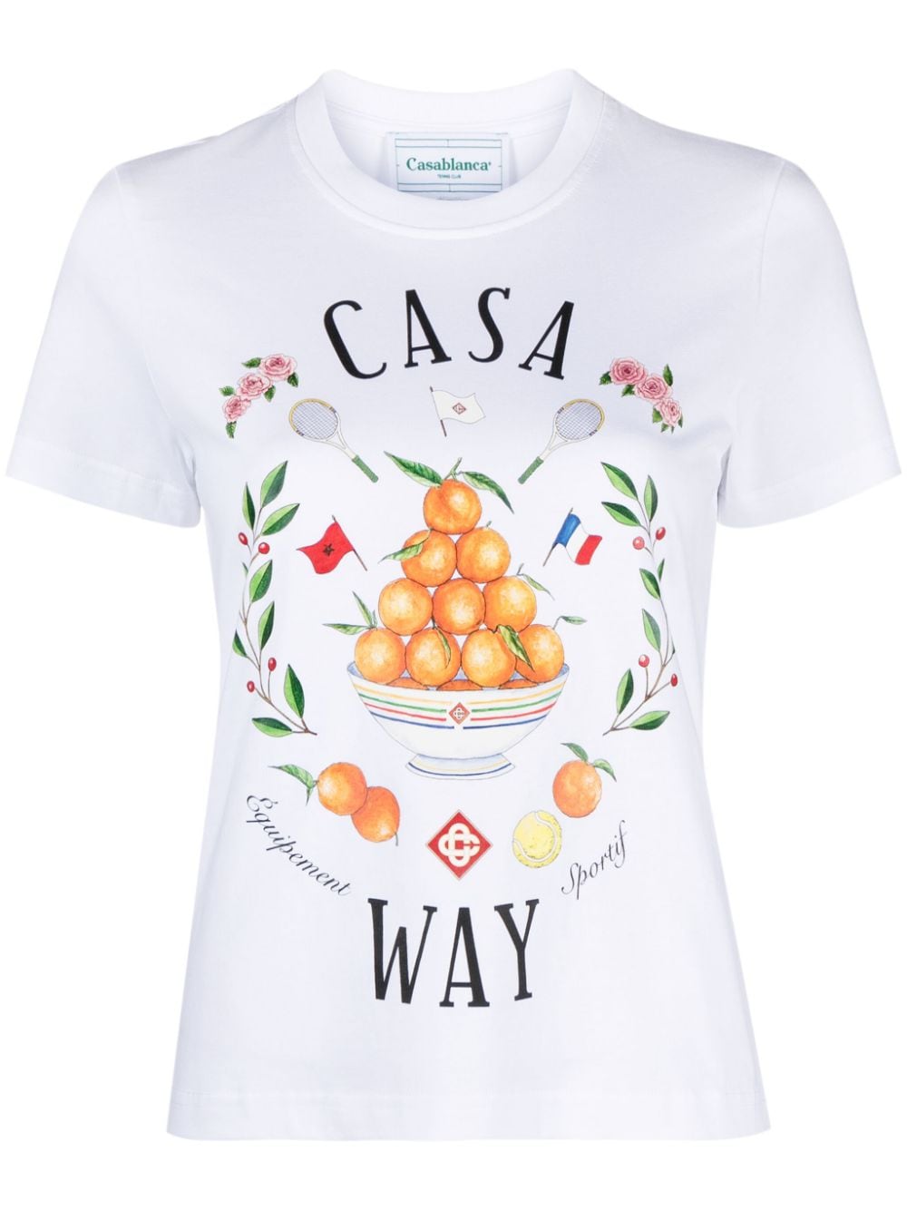 Casa Way pure cotton White T-shirt