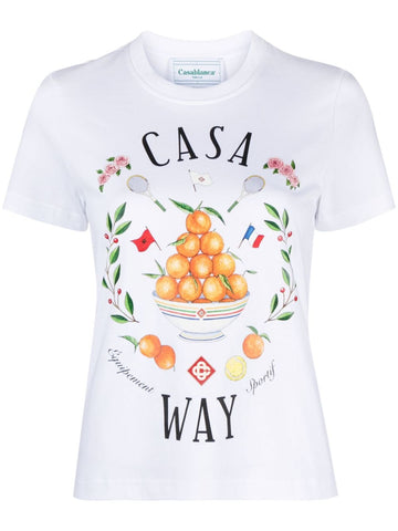 Casa Way pure cotton White T-shirt