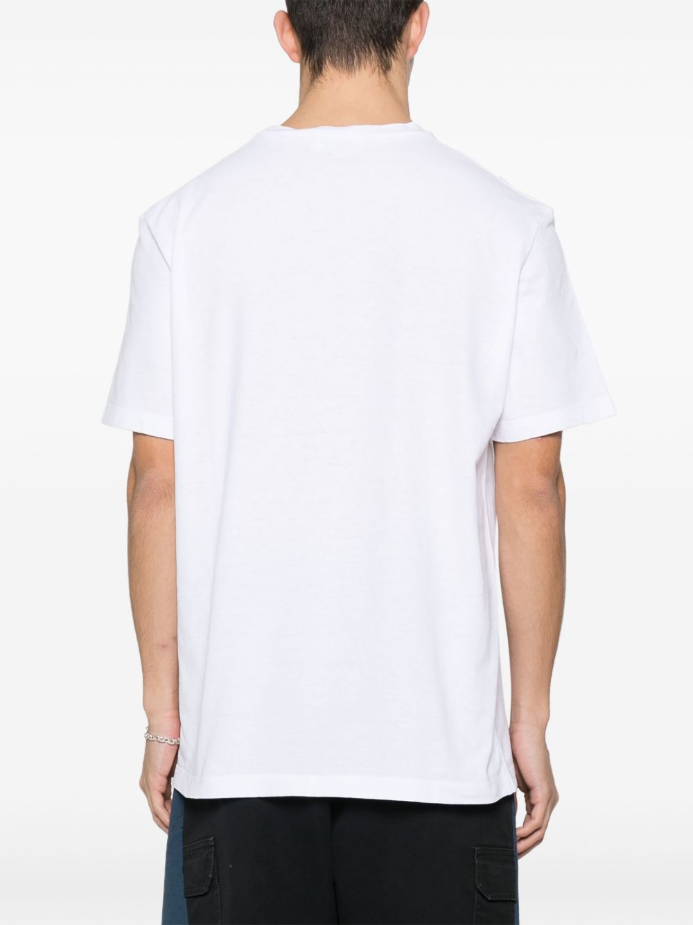 Sky Blue logo-print T-shirt