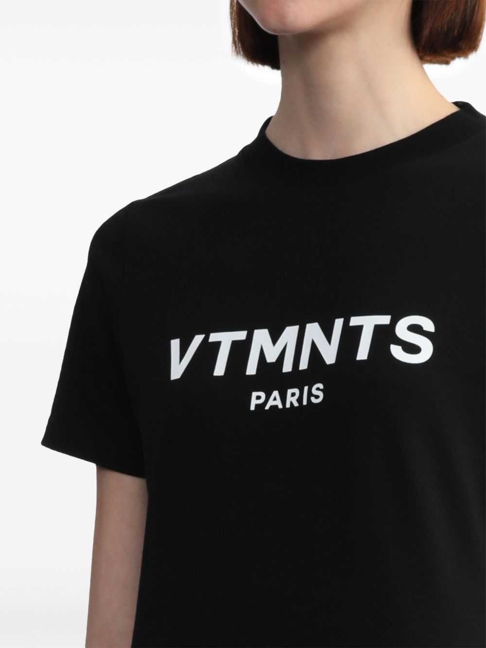 VTMNTS logo-print cotton T-shirt