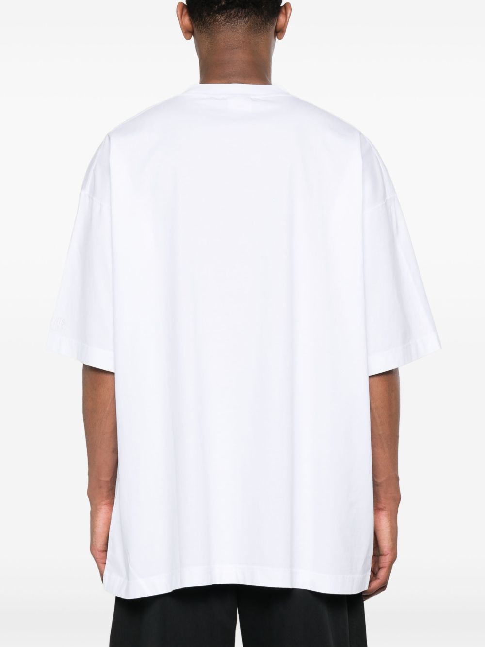 VETEMENTS logo-print cotton oversized T-shirt