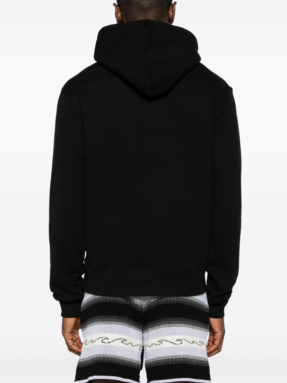 AMIRI logo-lettering cotton hoodie