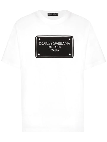 Iconic logo-print White T-shirt