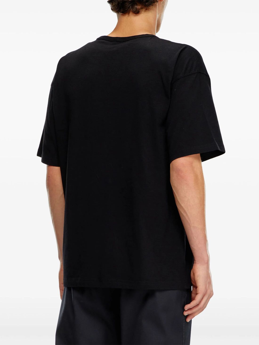 T-Boxt-Q16 graphic-print black T-shirt