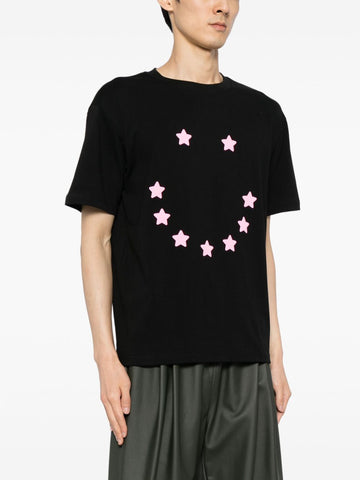 Ground star-print cotton regular fit T-shirt