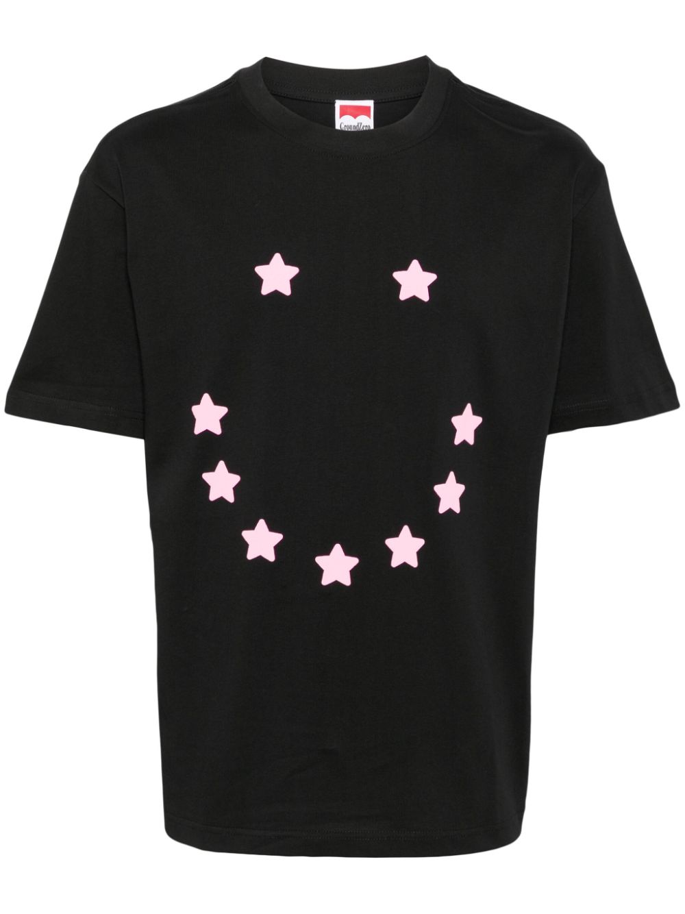 Ground Zero star-print cotton regular fit women's T-shirt
