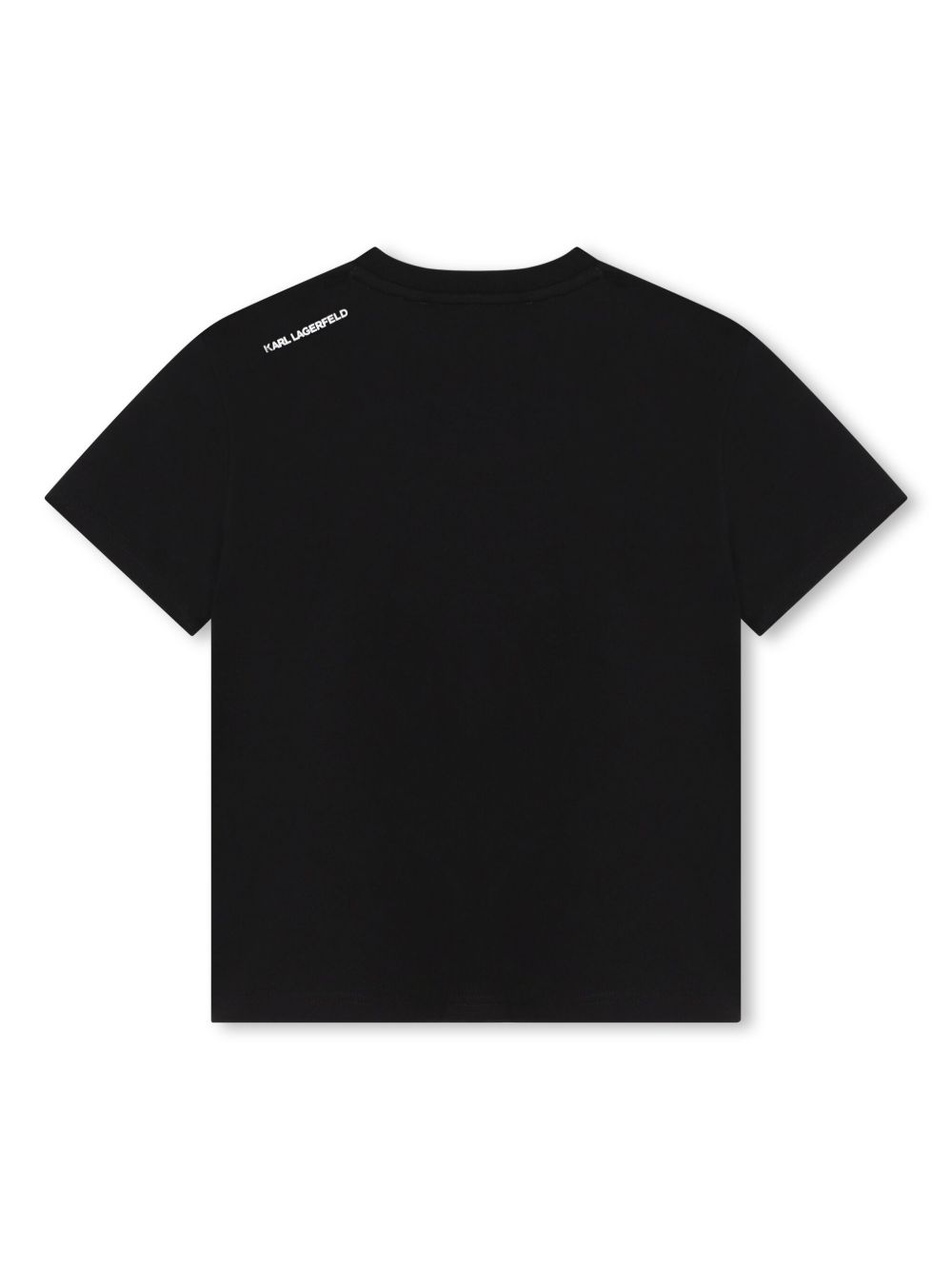 Unisex logo-print black T-shirt