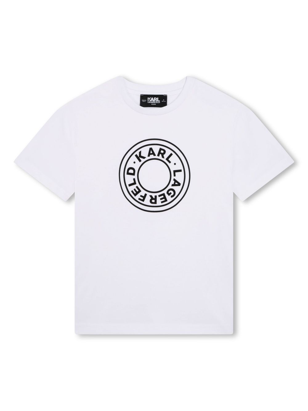 Karl Lagerfeld Unisex logo-print cotton T-shirt