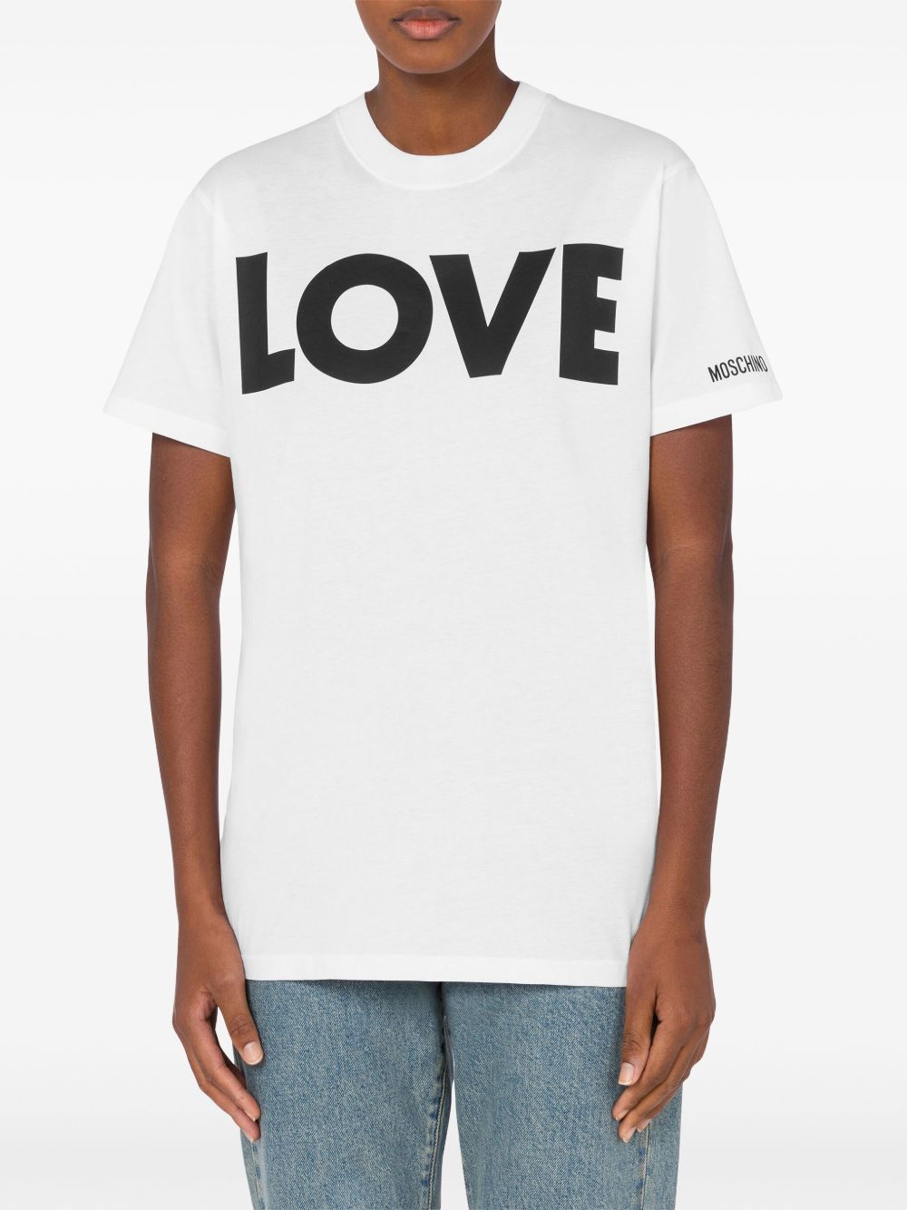 Brand Love Cotton White Shirt