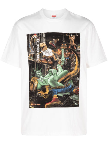Supreme T-Rex White T-shirt