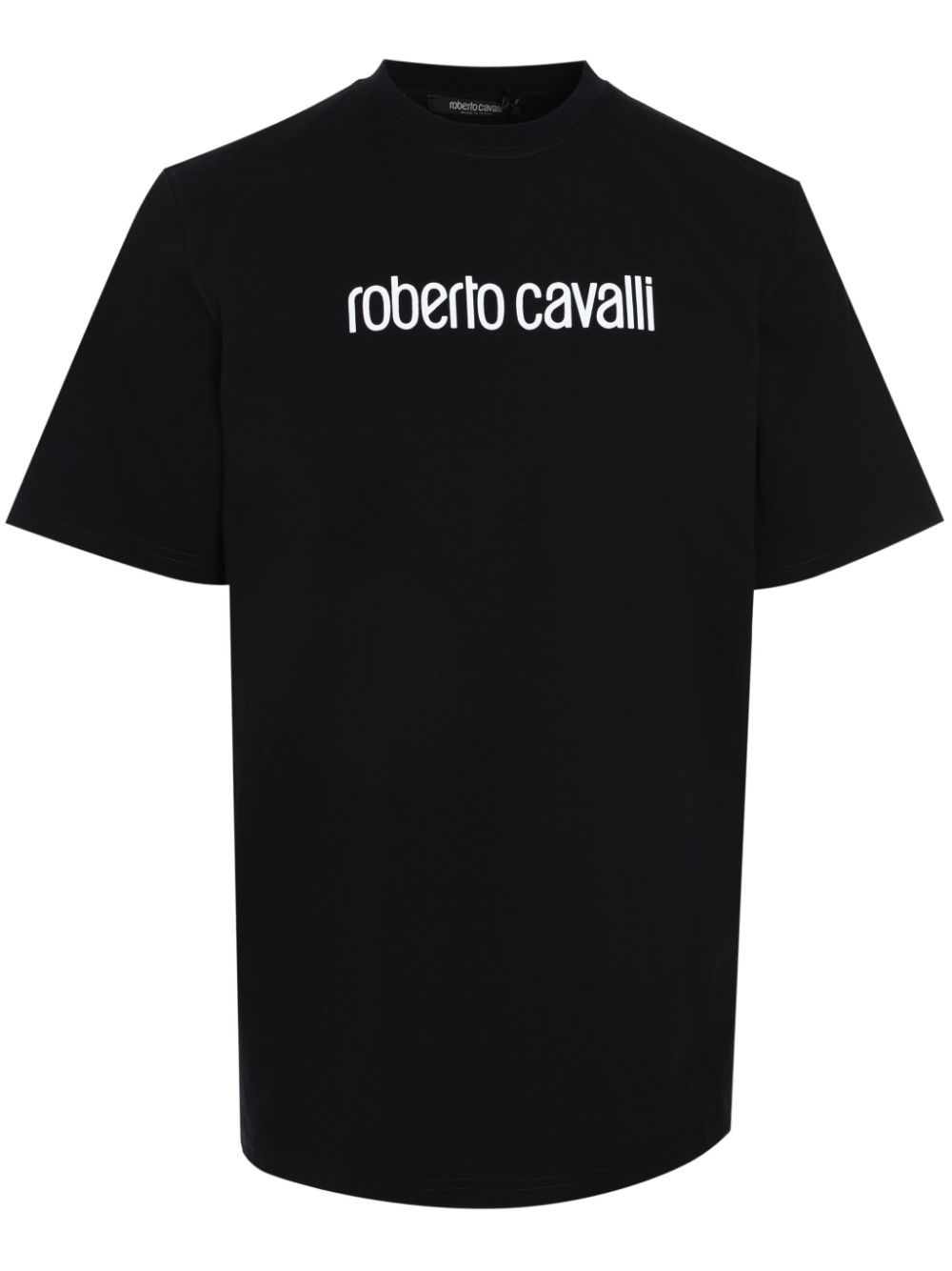 Brand logo-print Oversized T-shirt Black