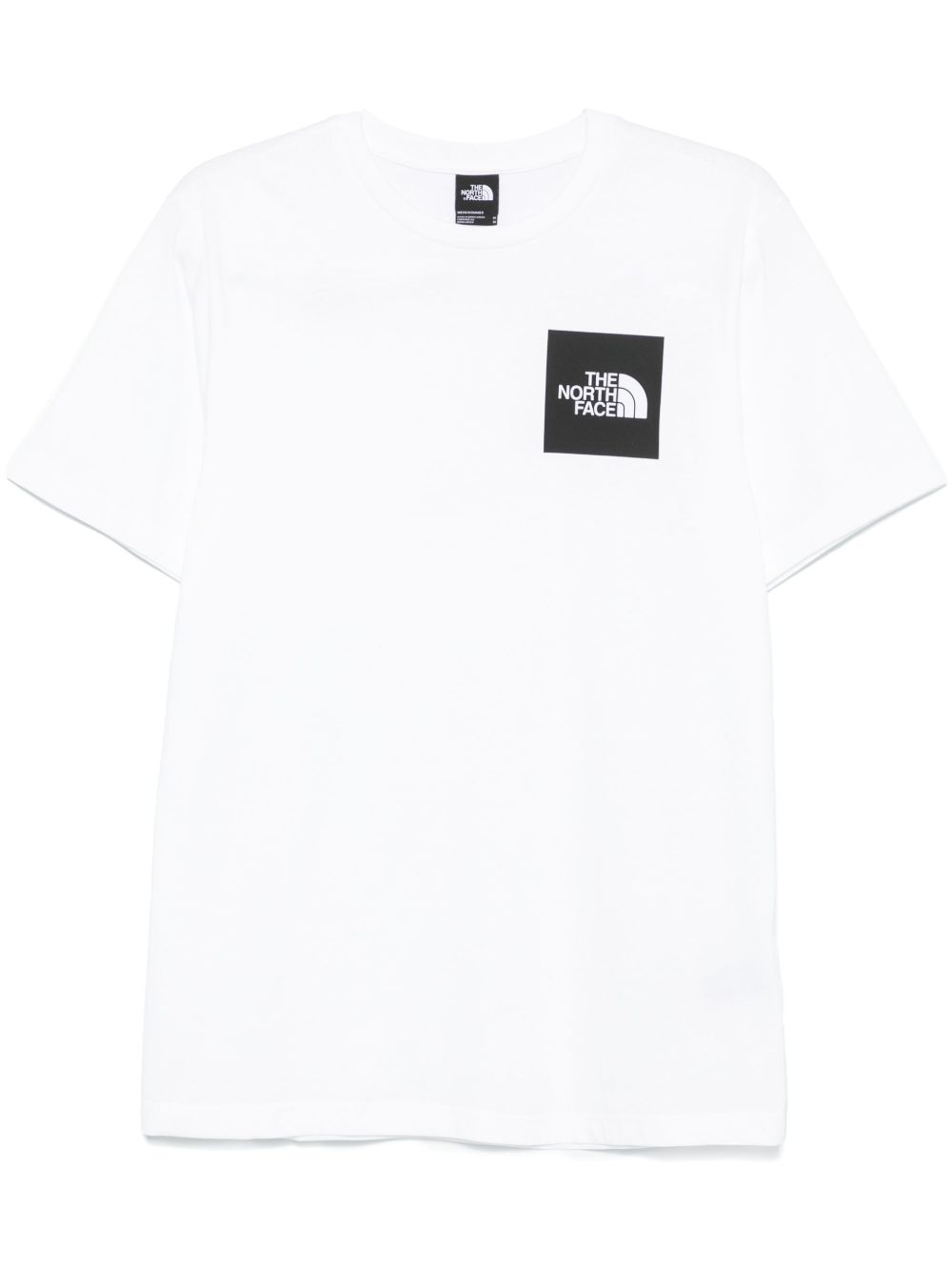 Brand Logo Face Fine White T-shirt