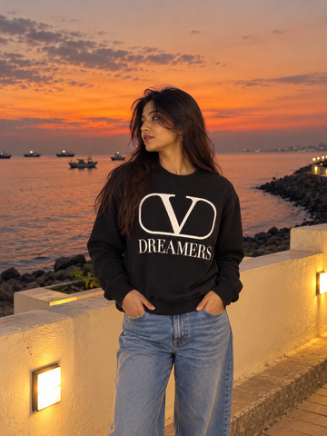 Midnight Dreamers Graphic Sweatshirt