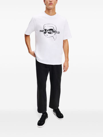 Karl Lagerfeld Ikon-patch T-shirt