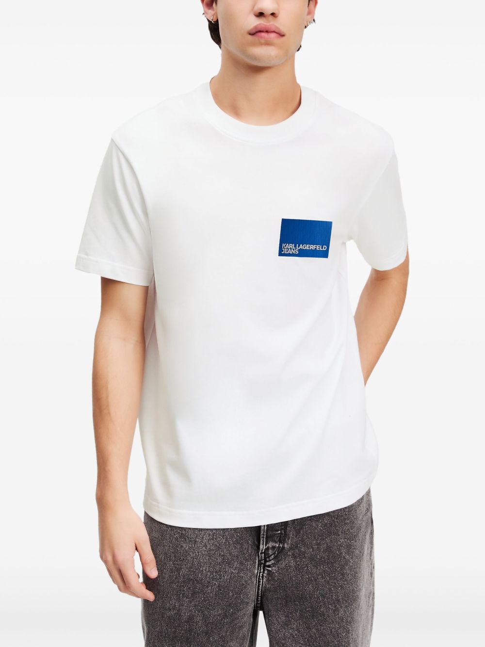 Karl Lagerfeld Jeans logo-print T-Shirt