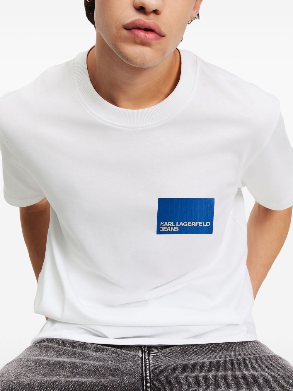 Karl Lagerfeld Jeans logo-print T-Shirt