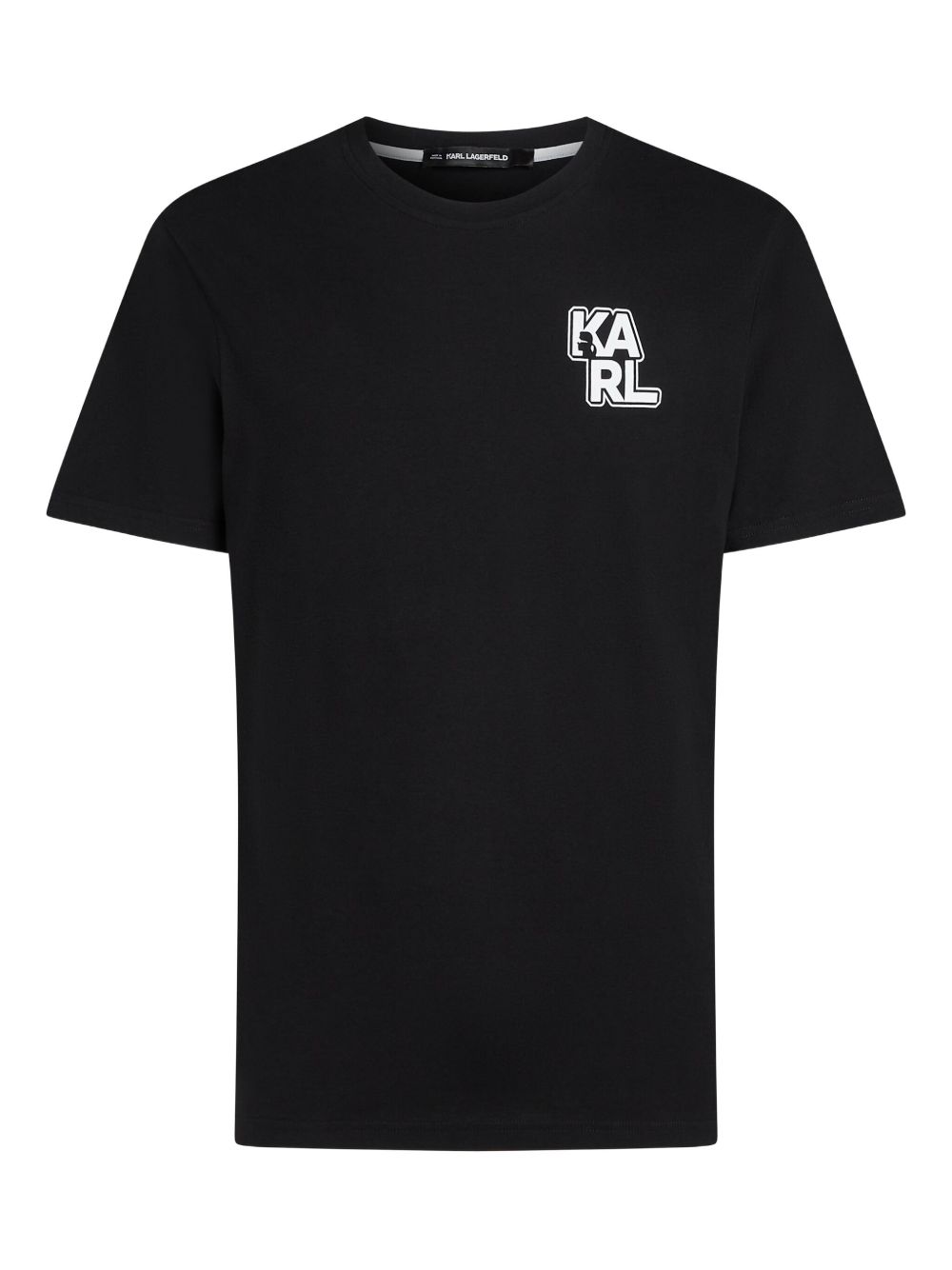 Karl logo t-shirt Black